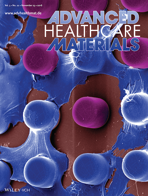 Cover of Advanced Healthcare Materials Magazine