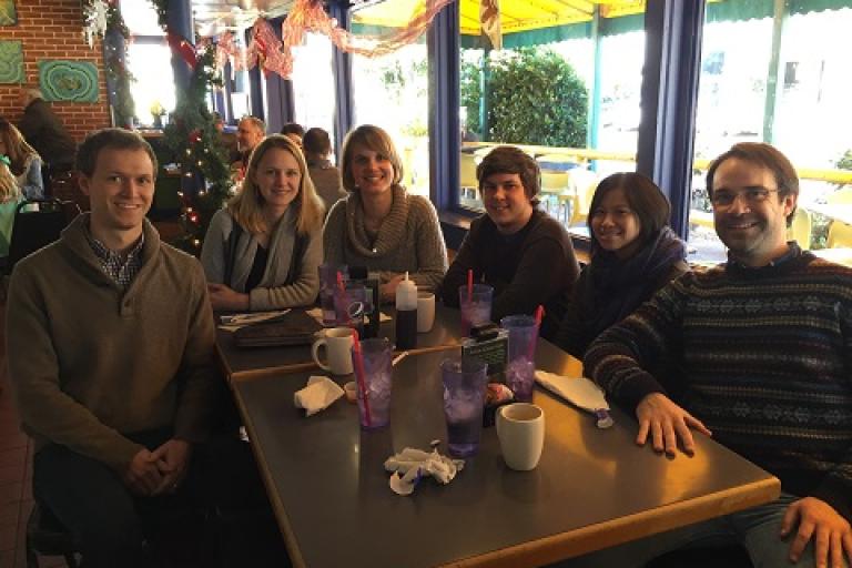 Lab Holiday Brunch at Cafe Brazil.