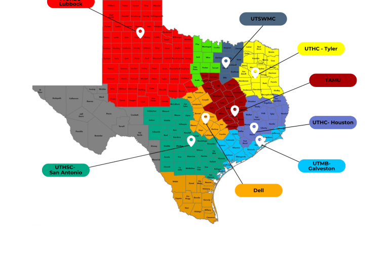 Texas map