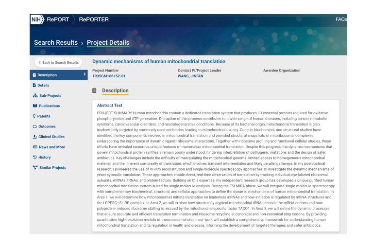 NIH grant