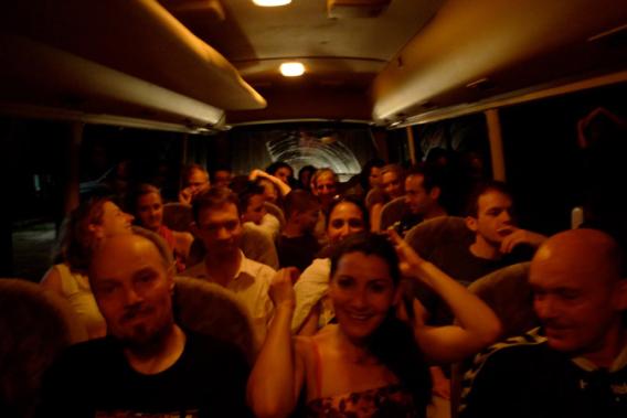 2010 St Kitts microRNA Meeting - group on a bus