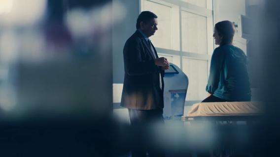 doctor and patient talking