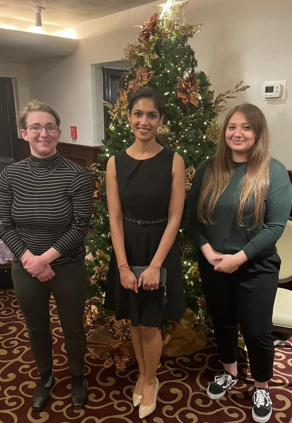 Timea, Anju, and Alex