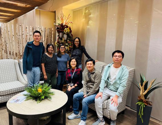 2025 Thanksgiving lunch with colleagues 