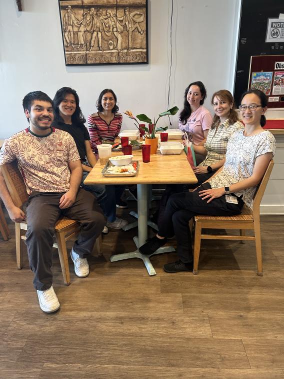 Mina's goodbye lunch