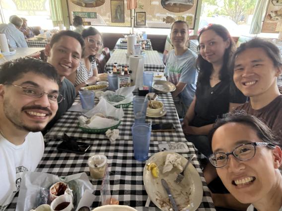 Ricky's farewell lunch