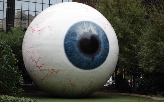 dallas eyeball art