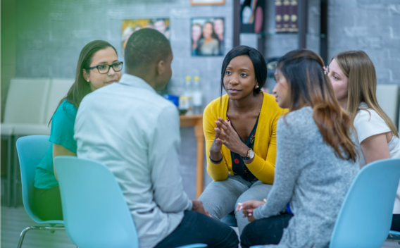 support group meeting