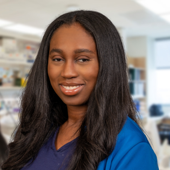 Mamta Jain lab lab member, Olakunbi Latona