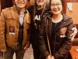 Ping and Su with Willie Nelson