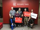 Labe team at an Escape room