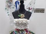 OMOT 2015 winner Nancy Gillings, 1st place, Textiles and Fibers at UTSW On My Own Time Art Show