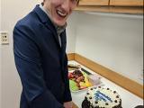 Ryan Hunter Dissertation Defense - with cake