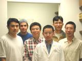 2001 Lab Group in the lab