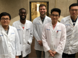 2018 lab members in the lab