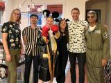 Parikh Lab Halloween Party guests