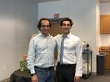 Mahmoud with Thesis Advisor, Dr. Mendell