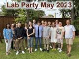 Mendell lab party May 2023