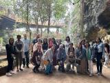 Group photo at Dallas World Aquarium