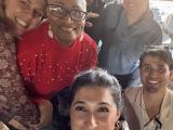 Selfie with Pulitzer and the Nijhawan Lab members