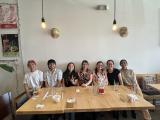 group at restaurant