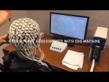 person with EEG on their head