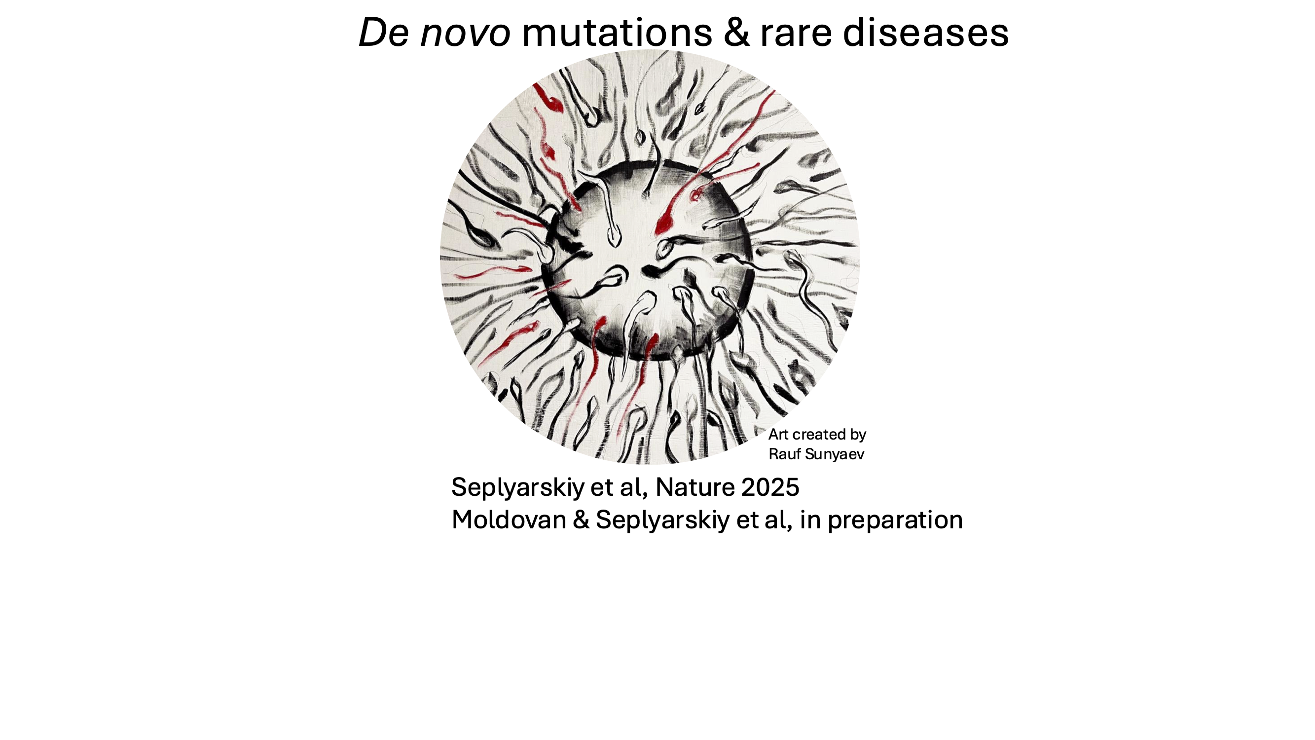 De novo mutations and rare diseases