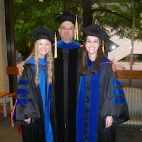 Kristi Lynn and Laura Sullivan with Dr. Brekken