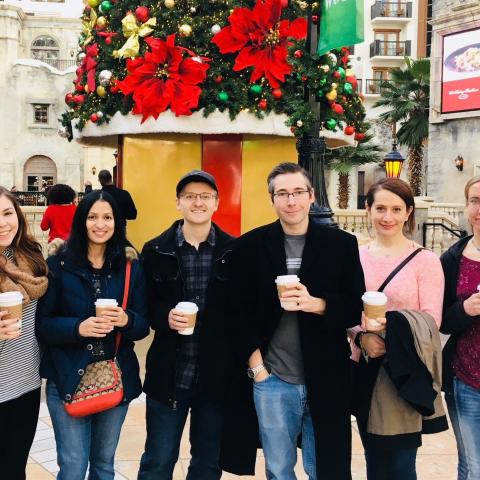 The Henne Lab chillin' at The Gaylord