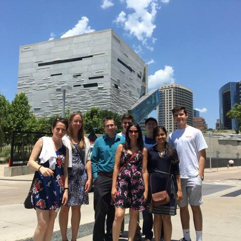 The Henne Lab goes to the Dallas Perot Museum