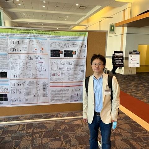 Jun presents his work on liver GNE and metabolism