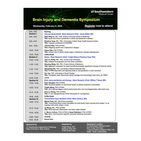 Brain Injury & Dementia Symposium