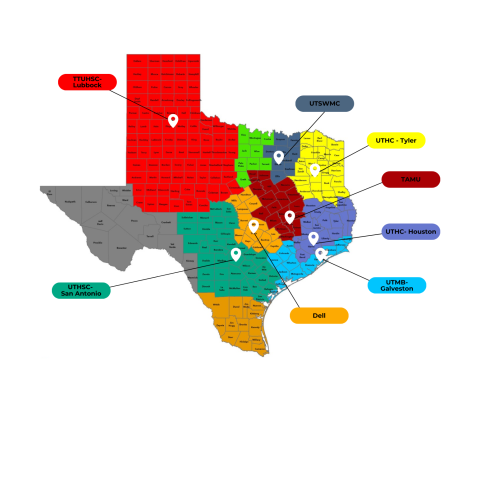 Texas map